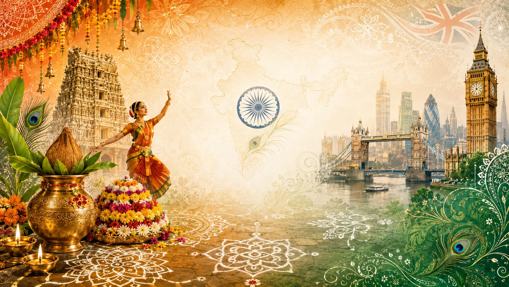 A Telugu cultural gathering in the United Kingdom